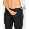 imageCRZ YOGA Women Naked Feeling Yoga Pants 25 Inches  78 High Waisted Workout LeggingsZebra Stripes Black