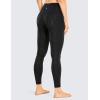 imageCRZ YOGA Women Naked Feeling Yoga Pants 25 Inches  78 High Waisted Workout LeggingsZebra Stripes Black