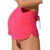 imageCRZ YOGA Womens 3 Swim Board Shorts High Waisted Quick Dry Beach Swimwear Bottoms Bathing Trunks with LinerMagenta
