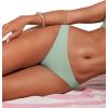 imageCRZ YOGA Womens Bikini Bottom Low Waisted Bathing Swimsuit Shorts Cheeky Swim BriefsGreen Palm Court
