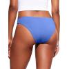 imageCRZ YOGA Womens Bikini Bottom Low Waisted Bathing Swimsuit Shorts Cheeky Swim BriefsWild Indigo
