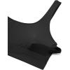 imageCRZ YOGA Womens Bikini Tops Scoop Neck Bathing Suit Supportive Modest Swimsuit Wide Straps Sports Bra PaddedBlack