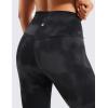 imageCRZ YOGA Womens Brushed Naked Feeling Workout Leggings 25quot  High Waisted Gym Compression Tummy Control Yoga PantsBlack Tie Dye Flowers