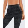 imageCRZ YOGA Womens Brushed Naked Feeling Workout Leggings 25quot  High Waisted Gym Compression Tummy Control Yoga PantsDark Grey Camouflage