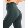 imageCRZ YOGA Womens Brushed Naked Feeling Workout Leggings 25quot  High Waisted Gym Compression Tummy Control Yoga PantsMelanite