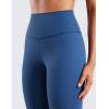 imageCRZ YOGA Womens Brushed Naked Feeling Workout Leggings 25quot  High Waisted Gym Compression Tummy Control Yoga PantsPitch Blue