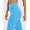 imageCRZ YOGA Womens Brushed Naked Feeling Workout Leggings 25quot  High Waisted Gym Compression Tummy Control Yoga PantsSerenity Blue