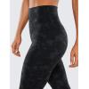 imageCRZ YOGA Womens Brushed Naked Feeling Workout Leggings 25quot  High Waisted Gym Compression Tummy Control Yoga PantsTie Dye Smoke Ink