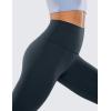 imageCRZ YOGA Womens Brushed Naked Feeling Workout Leggings 25quot  High Waisted Gym Compression Tummy Control Yoga PantsTrue Navy
