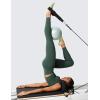 imageCRZ YOGA Womens Butterlift High Waisted Workout Leggings 25quot  Pilates Gym Athletic Yoga Pants Buttery SoftDark Forest Green