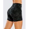imageCRZ YOGA Womens Butterluxe Biker Shorts 4  High Waisted Booty Workout Volleyball Yoga SpandexTie Dye Smoke Ink