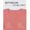 imageCRZ YOGA Womens Butterluxe Double Lined Short Sleeve Crop Tops Crew Neck Casual Workout TShirt Cute Basic TeeBriar Rose