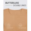 imageCRZ YOGA Womens Butterluxe Double Lined Short Sleeve Crop Tops Crew Neck Casual Workout TShirt Cute Basic TeeDoe Brown