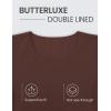 imageCRZ YOGA Womens Butterluxe Double Lined Short Sleeve Crop Tops Crew Neck Casual Workout TShirt Cute Basic TeeTaupe