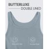 imageCRZ YOGA Womens Butterluxe Double Lined Workout Tank Tops Scoop Neck Racerback Cropped Casual Sleeveless ShirtBelgian Blue