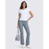 imageCRZ YOGA Womens Butterluxe High Waist Flare Pants 29quot  305quot  32quot  335quot  Yoga Bootcut Wide Leg with Pocket LoungeBelgian Blue