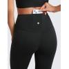 imageCRZ YOGA Womens Butterluxe High Waist Flare Pants 29quot  305quot  32quot  335quot  Yoga Bootcut Wide Leg with Pocket LoungeBlack