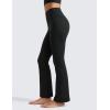 imageCRZ YOGA Womens Butterluxe High Waist Flare Pants 29quot  305quot  32quot  335quot  Yoga Bootcut Wide Leg with Pocket LoungeBlack