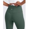 imageCRZ YOGA Womens Butterluxe High Waist Flare Pants 29quot  305quot  32quot  335quot  Yoga Bootcut Wide Leg with Pocket LoungeDark Forest Green