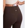 imageCRZ YOGA Womens Butterluxe High Waist Flare Pants 29quot  305quot  32quot  335quot  Yoga Bootcut Wide Leg with Pocket LoungeHot Fudge Brown