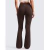 imageCRZ YOGA Womens Butterluxe High Waist Flare Pants 29quot  305quot  32quot  335quot  Yoga Bootcut Wide Leg with Pocket LoungeHot Fudge Brown