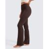 imageCRZ YOGA Womens Butterluxe High Waist Flare Pants 29quot  305quot  32quot  335quot  Yoga Bootcut Wide Leg with Pocket LoungeHot Fudge Brown