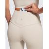 imageCRZ YOGA Womens Butterluxe High Waist Flare Pants 29quot  305quot  32quot  335quot  Yoga Bootcut Wide Leg with Pocket LoungeMojave Tan