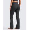 imageCRZ YOGA Womens Butterluxe High Waist Flare Pants 29quot  305quot  32quot  335quot  Yoga Bootcut Wide Leg with Pocket LoungeMysterious Grey