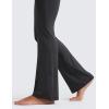 imageCRZ YOGA Womens Butterluxe High Waist Flare Pants 29quot  305quot  32quot  335quot  Yoga Bootcut Wide Leg with Pocket LoungeMysterious Grey