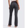 imageCRZ YOGA Womens Butterluxe High Waist Flare Pants 29quot  305quot  32quot  335quot  Yoga Bootcut Wide Leg with Pocket LoungeMysterious Grey