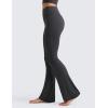 imageCRZ YOGA Womens Butterluxe High Waist Flare Pants 29quot  305quot  32quot  335quot  Yoga Bootcut Wide Leg with Pocket LoungeMysterious Grey