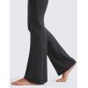 imageCRZ YOGA Womens Butterluxe High Waist Flare Pants 29quot  305quot  32quot  335quot  Yoga Bootcut Wide Leg with Pocket LoungeMysterious Grey