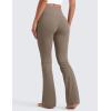 imageCRZ YOGA Womens Butterluxe High Waist Flare Pants 29quot  305quot  32quot  335quot  Yoga Bootcut Wide Leg with Pocket LoungeNomad Grey