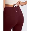 imageCRZ YOGA Womens Butterluxe High Waist Flare Pants 29quot  305quot  32quot  335quot  Yoga Bootcut Wide Leg with Pocket LoungeRed Merlot