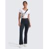 imageCRZ YOGA Womens Butterluxe High Waist Flare Pants 29quot  305quot  32quot  335quot  Yoga Bootcut Wide Leg with Pocket LoungeTrue Navy