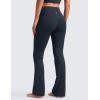 imageCRZ YOGA Womens Butterluxe High Waist Flare Pants 29quot  305quot  32quot  335quot  Yoga Bootcut Wide Leg with Pocket LoungeTrue Navy