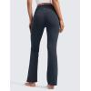 imageCRZ YOGA Womens Butterluxe High Waist Flare Pants 29quot  305quot  32quot  335quot  Yoga Bootcut Wide Leg with Pocket LoungeTrue Navy