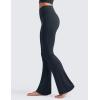 imageCRZ YOGA Womens Butterluxe High Waist Flare Pants 29quot  305quot  32quot  335quot  Yoga Bootcut Wide Leg with Pocket LoungeTrue Navy