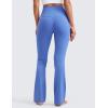 imageCRZ YOGA Womens Butterluxe High Waist Flare Pants 29quot  305quot  32quot  335quot  Yoga Bootcut Wide Leg with Pocket LoungeWild Indigo