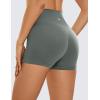 imageCRZ YOGA Womens Butterluxe High Waisted Biker Shorts 25 Inches  Yoga Workout Spandex Running Volleyball BootyGrey Sage