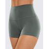imageCRZ YOGA Womens Butterluxe High Waisted Biker Shorts 25 Inches  Yoga Workout Spandex Running Volleyball BootyGrey Sage
