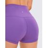 imageCRZ YOGA Womens Butterluxe High Waisted Biker Shorts 25 Inches  Yoga Workout Spandex Running Volleyball BootyRoyal Lilac