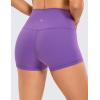 imageCRZ YOGA Womens Butterluxe High Waisted Biker Shorts 25 Inches  Yoga Workout Spandex Running Volleyball BootyRoyal Lilac