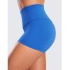 imageCRZ YOGA Womens Butterluxe High Waisted Biker Shorts 25 Inches  Yoga Workout Spandex Running Volleyball BootySparkle Blue