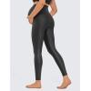 imageCRZ YOGA Womens Butterluxe Maternity Leggings Over The Belly 28quot  Workout Activewear Yoga Pregnancy Pants Buttery SoftBlack Classic