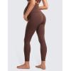 imageCRZ YOGA Womens Butterluxe Maternity Leggings with Pockets Over The Belly 25quot  Workout Active Yoga Pregnancy Pants SoftTaupe
