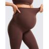 imageCRZ YOGA Womens Butterluxe Maternity Leggings with Pockets Over The Belly 25quot  Workout Active Yoga Pregnancy Pants SoftTaupe
