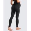 imageCRZ YOGA Womens Butterluxe Maternity Leggings with Pockets Over The Belly 28quot  Soft Workout Active Yoga Pregnancy PantsBlack