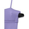 imageCRZ YOGA Womens Butterluxe Tennis Dress Spaghetti Strap Casual Athletic Sports Outfits with Builtin Shorts and BrasDark Lavender Purple