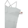 imageCRZ YOGA Womens Butterluxe Tennis Dress Spaghetti Strap Casual Athletic Sports Outfits with Builtin Shorts and BrasSterling